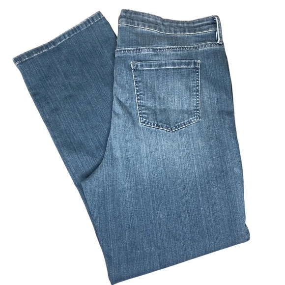 Buffalo David Bitton Alyssa Stretch High Rise Straight Leg Jeans - Picture 2 of 11